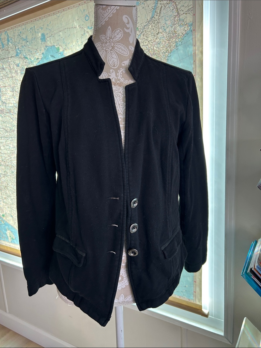 torrid Black Lightweight Button-Front Shirt Jacket